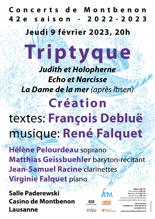 Affiche de l'évènement 42e saison des Concerts de Montbenon – Triptyque