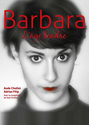 Affiche de l'évènement Théâtre musical – Barbara l'âge tendre