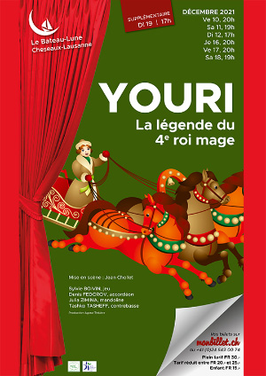 Affiche de l'évènement Conte traditionnel – Youri, la légende du 4ème roi mage
