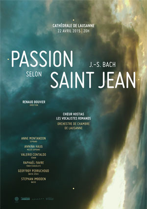 Affiche de l'évènement Chœur Hostias – J.-S. Bach, Passion selon Saint Jean
