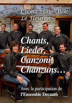 Affiche de l'évènement Chanson – Chants, Lieder, Canzoni, Chanzuns