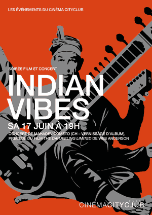 Affiche de l'évènement Soirée film et concert – Indian Vibes
