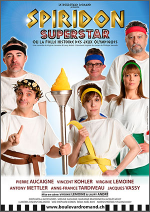 Affiche de l'évènement Une mise en scène de Virginie Lemoine et Laury André – Spiridon Superstar, par le Boulevard romand