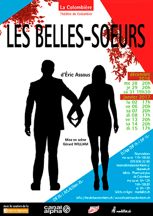 Affiche de l'évènement Comédie d'Eric Assous – Les Belles-Sœurs