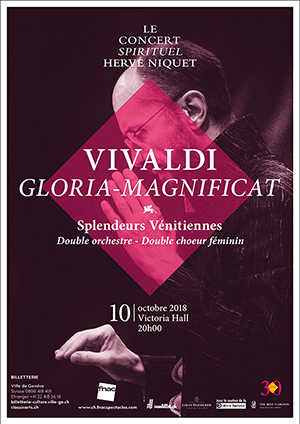 Affiche de l'évènement Le Concert Spirituel – Splendeurs vénitiennes : Vivaldi, Gloria - Magnificat