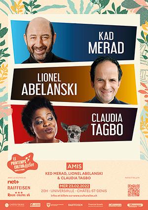 Affiche de l'évènement Les Cultur@iles - Théâtre – Amis