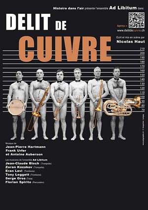 Affiche de l'évènement Musique et humour – Délit de cuivre