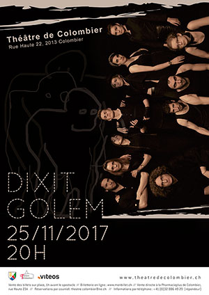 Affiche de l'évènement Improvisation théâtrale – Dixit Golem
