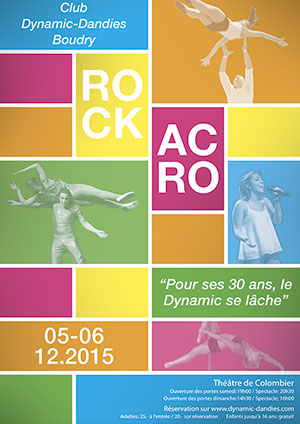 Affiche de l'évènement Rock acrobatique – Le Dynamic se lâche!
