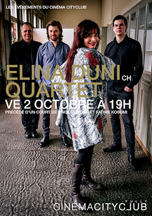 Affiche de l'évènement Ciné-concert – Elina Duni Quartet