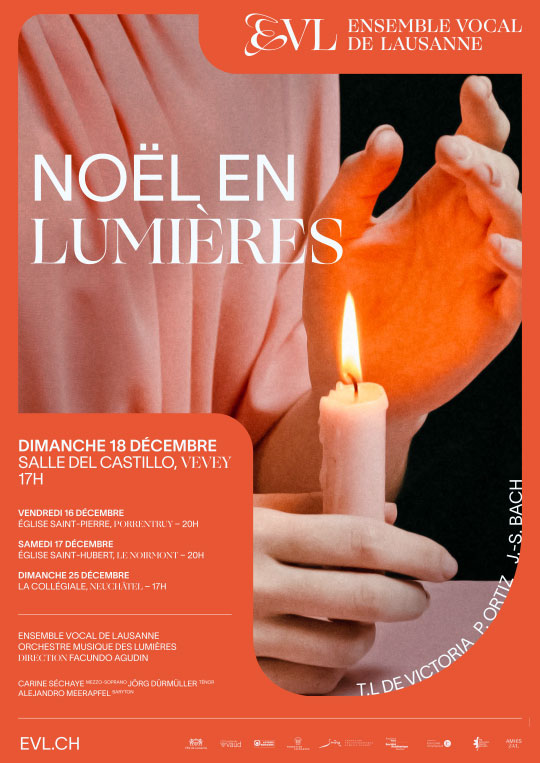 Affiche de l'évènement L'Orchestre Musique des Lumières et l'EVL présentent: – Noël en lumières