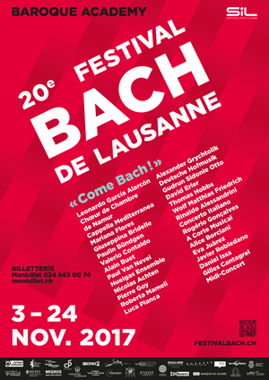 Affiche de l'évènement Festival Bach – Bach: L'Offrande musicale