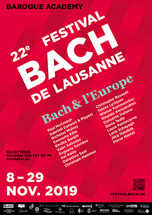 Affiche de l'évènement Festival Bach - concert 4 – Back to BACH