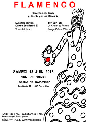 Affiche de l'évènement Spectacle de danse – Flamenco
