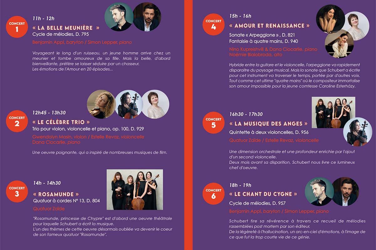 Programme Musicales de Coppet