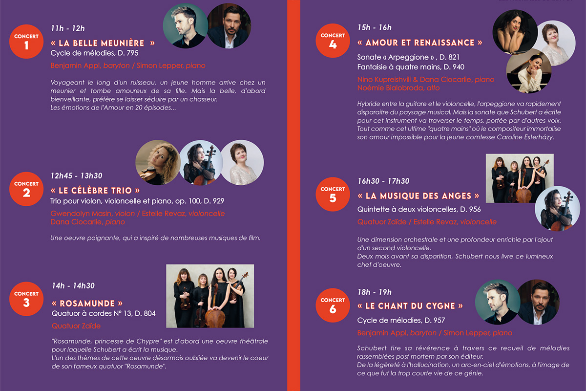 Programme Musicales de Coppet
