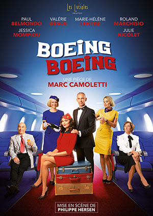Affiche de l'évènement L2B Productions présentent Les Théâtrales – Boeing Boeing