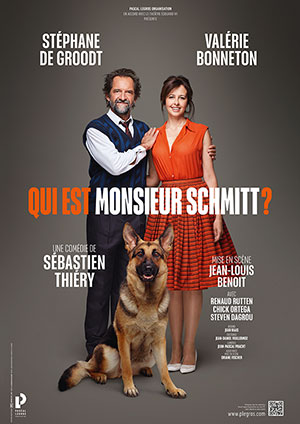 Affiche de l'évènement L2B Productions présentent Les Théâtrales – Qui est Monsieur Schmitt?