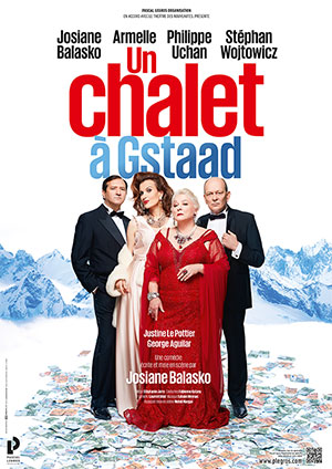 Affiche de l'évènement L2B Productions présentent Les Théâtrales – Un Chalet à Gstaad