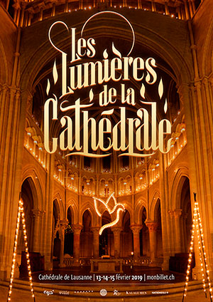 Affiche de l'évènement Les Lumières de la Cathédrale – Le Chant des Étoiles
