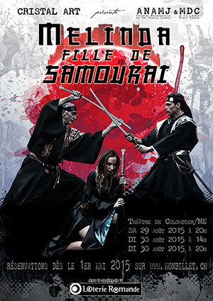 Affiche de l'évènement Danse et Arts martiaux – Melinda Fille de Samouraï