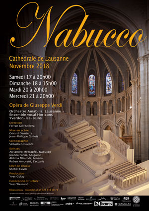 Affiche de l'évènement Opéra de Giuseppe Verdi – Nabucco