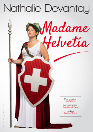 Affiche de l'évènement ACP présente – Nathalie Devantay – Madame Helvetia