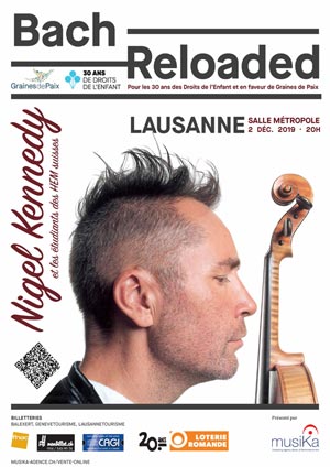 Affiche de l'évènement Bach Reloaded – Nigel Kennedy