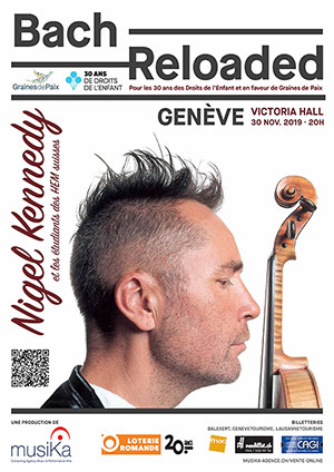 Affiche de l'évènement Bach Reloaded – Nigel Kennedy