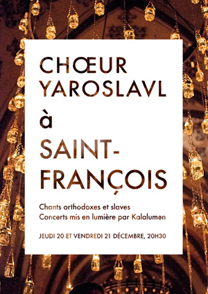 Affiche de l'évènement Chœur Yaroslavl – Noël aux bougies