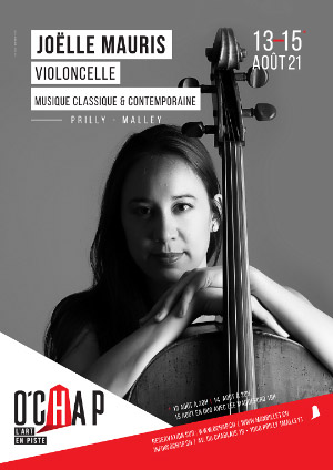 Affiche de l'évènement Programmation O’Chap: musique classique-contemporaine – Joëlle Mauris, Suites de Benjamin Britten