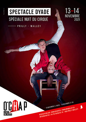 Affiche de l'évènement O'Chap – La Nuit du Cirque – Dyade