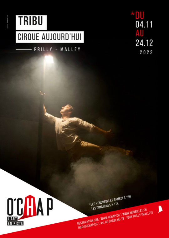 Affiche de l'évènement Programmation O'Chap – Cirque d'aujourd'hui – Tribu