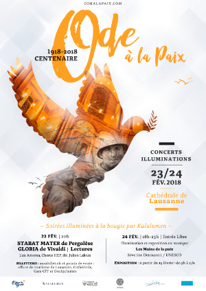 Affiche de l'évènement Avec Lux Aeterna & le Choeur HEP - Direction Julien Laloux – Stabat Mater de Pergolèse et Gloria de Vivaldi