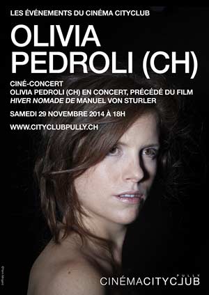 Affiche de l'évènement Ciné-Concert – Olivia Pedroli