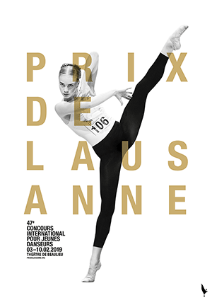 Affiche de l'évènement Concours international pour jeunes danseurs – Prix de Lausanne – Finale