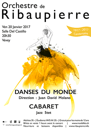 Affiche de l'évènement Orchestre de Ribaupierre – Danses du Monde