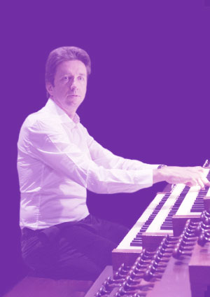 Affiche de l'évènement «Feu d'artifice» aux grandes orgues avec Jean-Christophe Geiser – Concert du Nouvel An