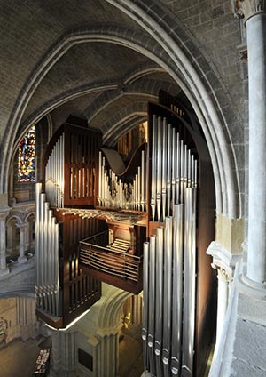 Affiche de l'évènement Avec Jean Christophe Geiser, organiste de la Cathédrale – Noël gothique