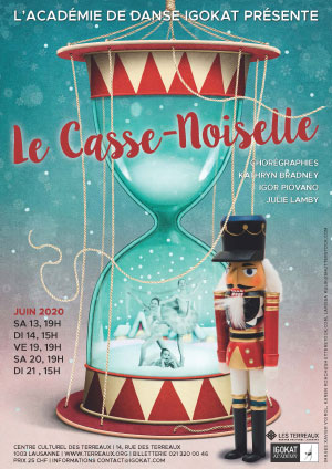 Affiche de l'évènement Spectacle de l’Académie de danse Igokat – Le Casse-Noisette
