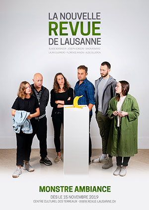 Affiche de l'évènement Humour – La nouvelle revue de Lausanne