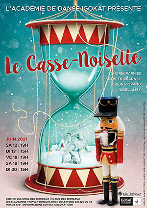 Affiche de l'évènement Spectacle de l’Académie de danse Igokat – Le Casse-Noisette