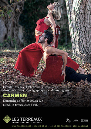 Affiche de l'évènement Camilla  Colella et Octavio de la Roza – Carmen