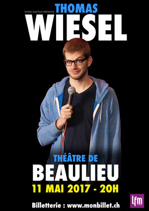 Affiche de l'évènement Stand Up – Thomas Wiesel