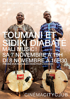 Affiche de l'évènement Ciné-concert – Toumani & Sidiki Diabaté