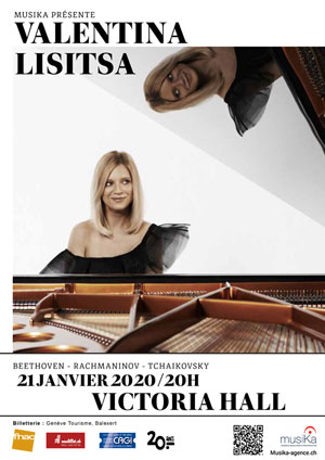 Affiche de l'évènement MusiKa présente – Valentina Lisitsa