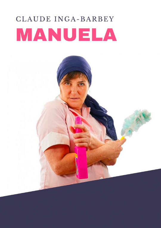 Affiche de l'évènement Humour – Claude Inga-Barbey – Manuela