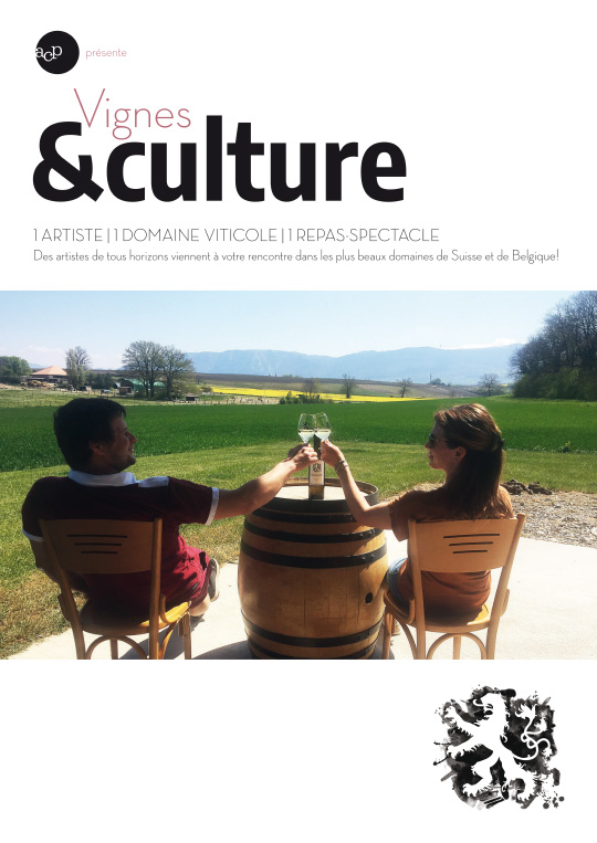 Affiche de l'évènement Agence ACP – humour et. musique – Domaine du Château de Laconnex – Vignes & Culture
