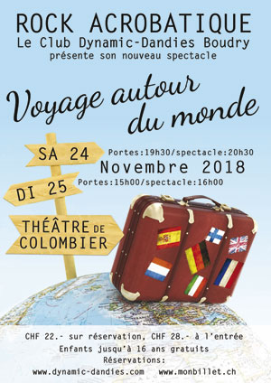 Affiche de l'évènement Dynamic Dandies – Voyage autour du monde